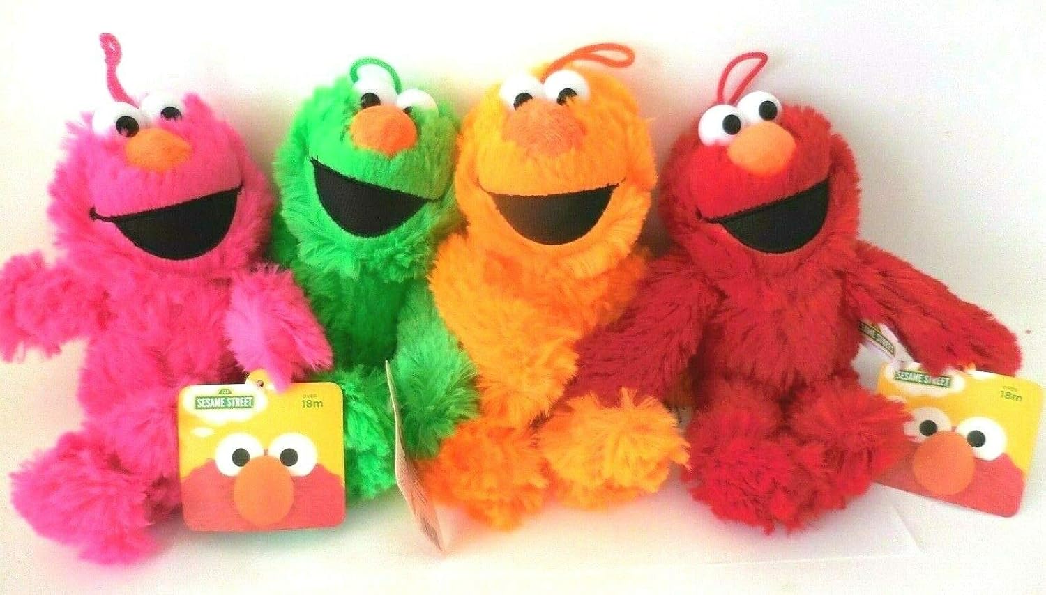 sesame street beanie plush