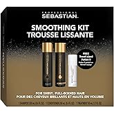 Sebastian Professional Shampoo, Conditioner 8.4 fl oz & Trial Size Potion 9 Leave-in Styling Treatment, 1.7 fl oz