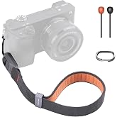 PGYTECH Camera Wrist Strap Air for Photographers, Quick Release Safety | Camera Hand Strap for Sony/Nikon/Canon/Fujifilm, Lightweight, Durable, Ideal for Outdoor, Daily&amp; Travel, Deep Grey