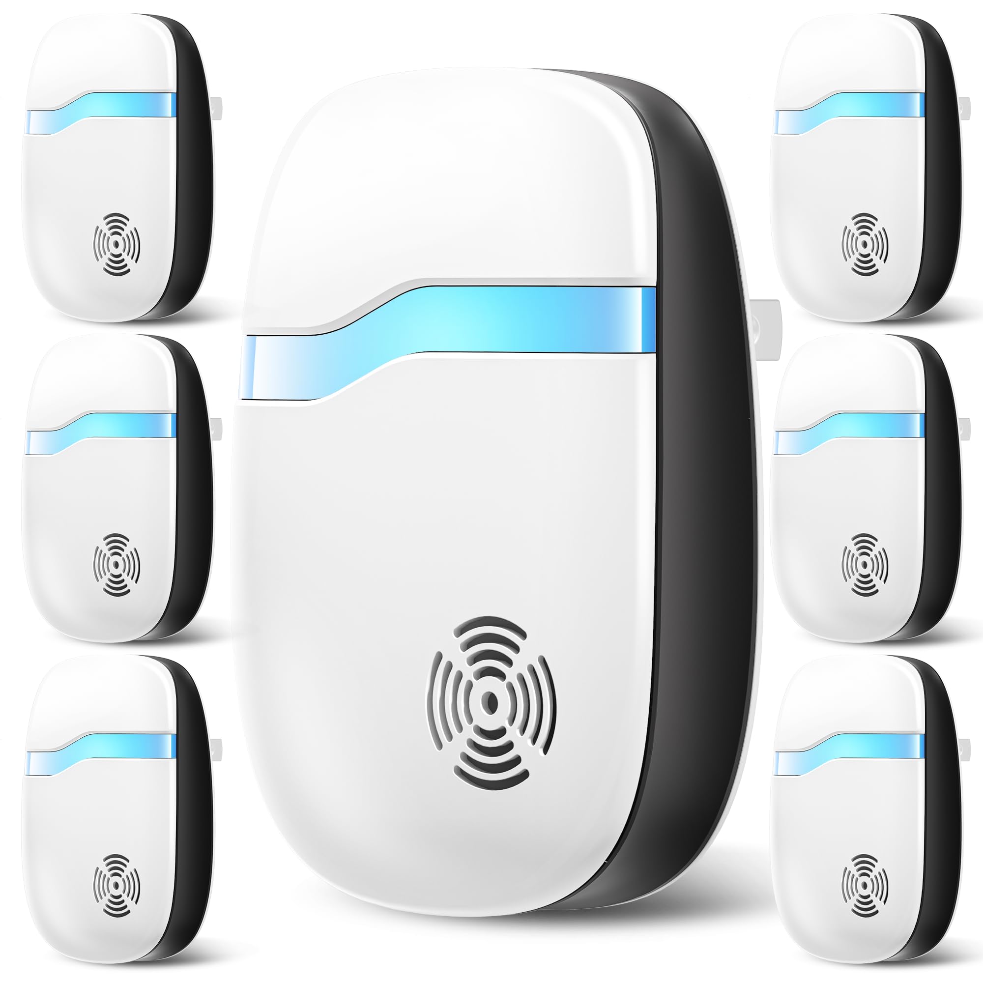 Photo 1 of (2025 Upgraded) Ultrasonic Insect & Pest Indoor Repeller, Plug-in Control Device Electronic Repellent for Rodent, Mice, Rats, Roaches, Bugs, Ants, Spiders, Mosquitoes, Silent for Home Use (6 Pack)