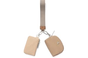 Mum's Memory Mini Zip Around Wristlet Wallet for Women Dual Pouch Wristlet Portable keychain wallet Coin Purse Mini Women Coin Pocket