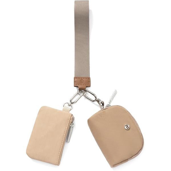 Amazon.com: Keychain Wallet Mini Zip Around Wristlet Wallets for