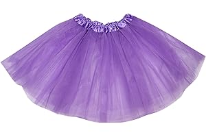 VONOKEE Tutus for Women Tutu Tulle Skirts Costumes,Running Costume Tutu, Neon Tutu Skirts for Adult Teen,One Size