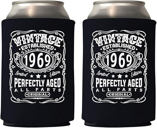 Amazon Com Veracco Vintage Established 1969 Perfectly Aged Can