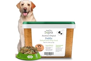 Healthy Dogma - PetMix Dehydrated Dog Food - Beef Dinner, Clean Ingredient Food - No Preservatives, Homemade Food Beef Recipe 10lb (Bucket)