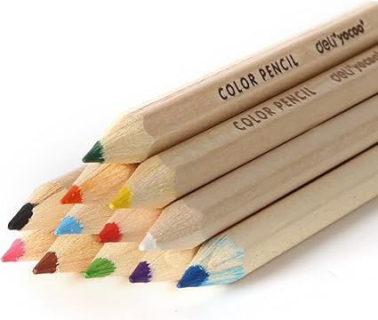 Amazon ミニサイズ 色鉛筆 缶入色鉛筆 鉛筆削り付き 12色 24色セット 子供の塗り絵 お絵描き ギフト 贈り物に最適 12色セット 缶入 並行輸入品 文房具 オフィス用品 文房具 オフィス用品