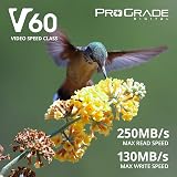 ProGrade Digital SD UHS-II 128GB Card V60 130MB/s 250MB/s Read view 2