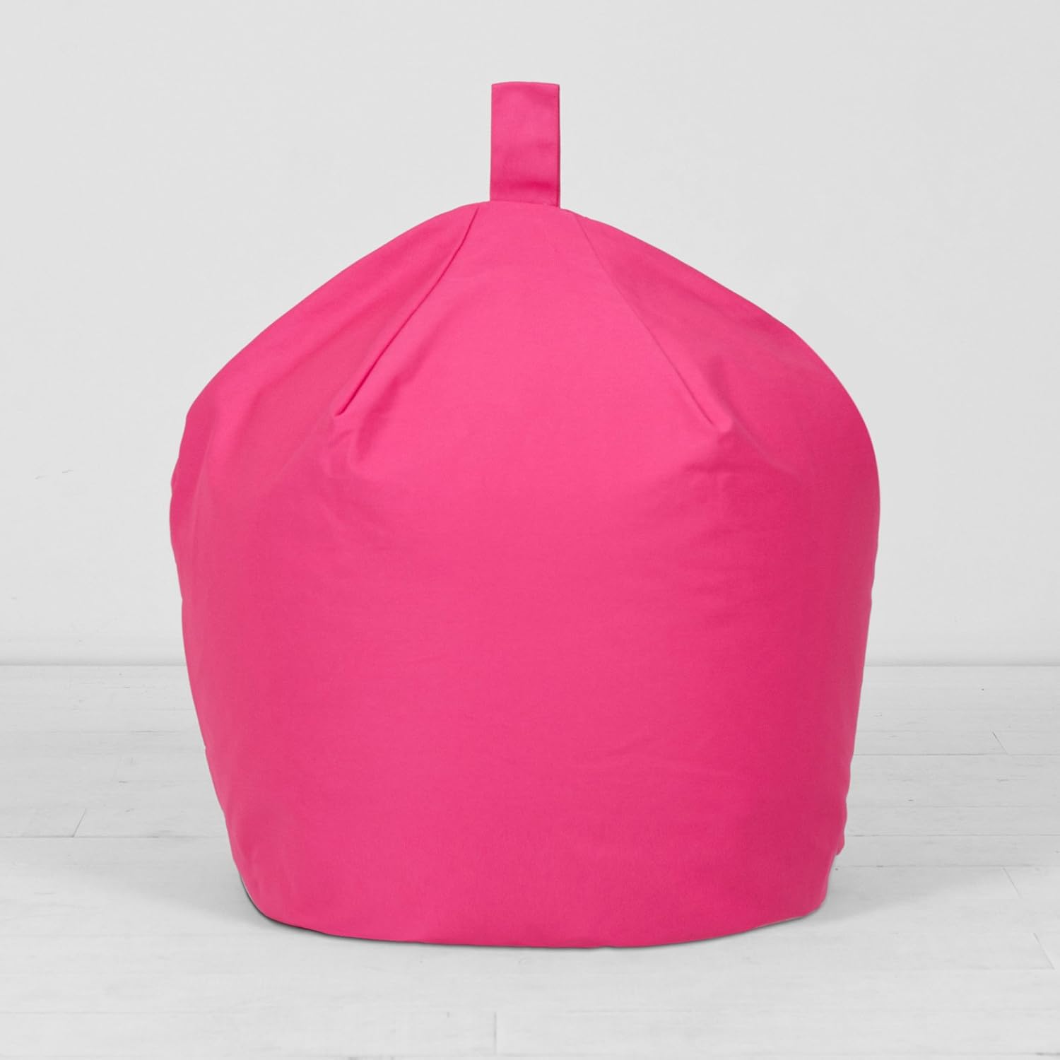 Large Hot Pink Bean Bag Chair For Kids/Adults 100% Cotton Already