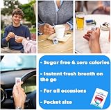 PaperMints Cool Mint Strips 3 x 24 Sugar Free Oral Care Strips view 3