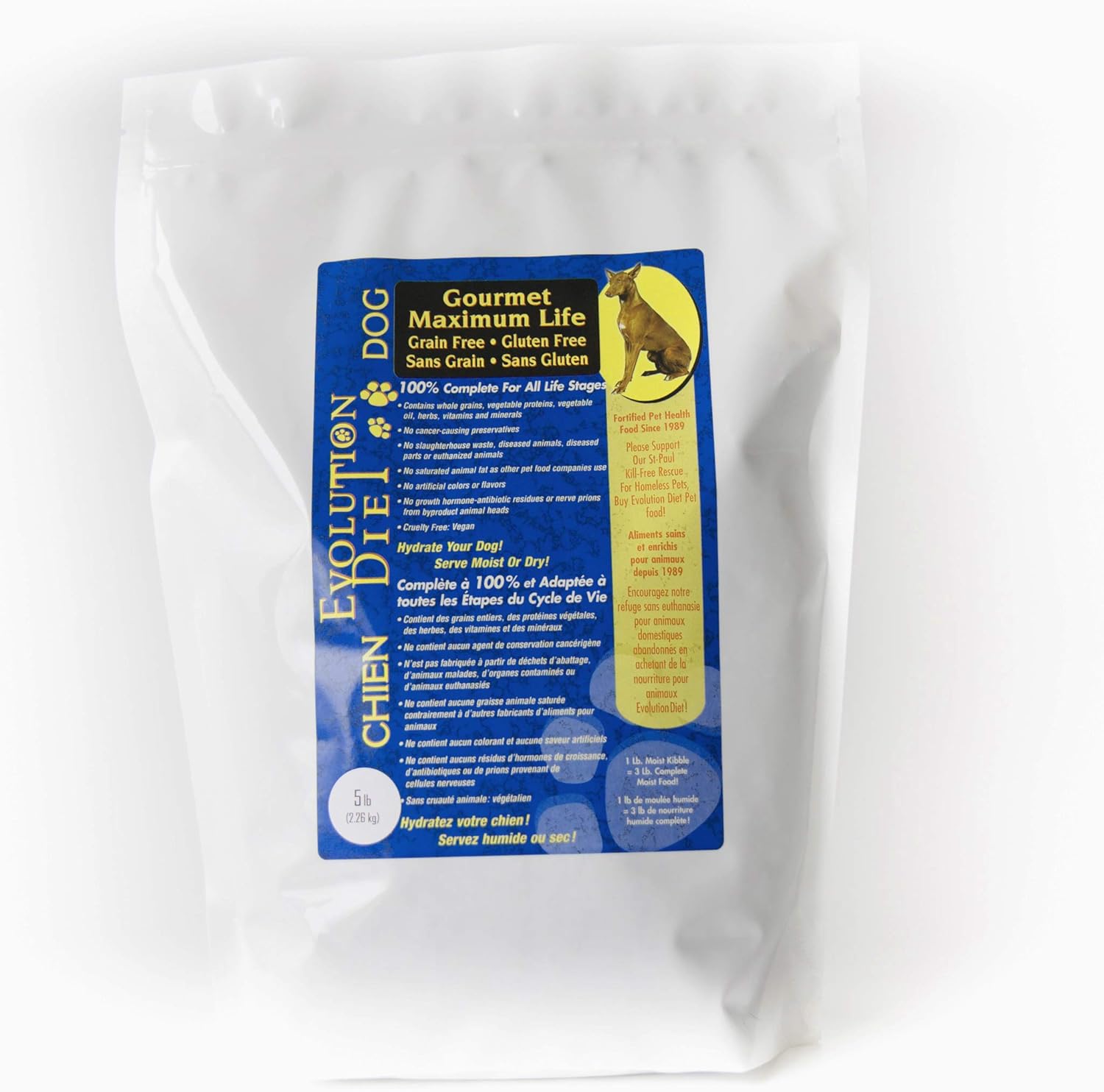 Gourmet Maximum Life Vegan Dog Kibble 1.5 kg Amazon.ca Pet Supplies