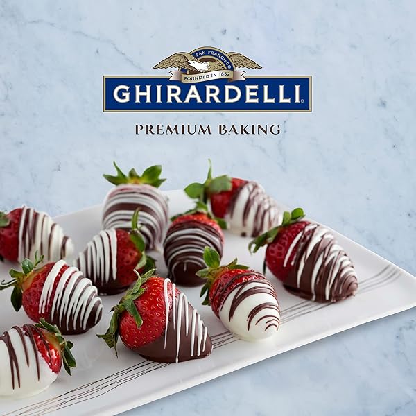 GHIRARDELLI MILK CHOCOLATE FLAVORED MELTING WAFERS, 10 OZ BAG PREMIUM CANDY MAKING & DIPPING CHOCOLATE