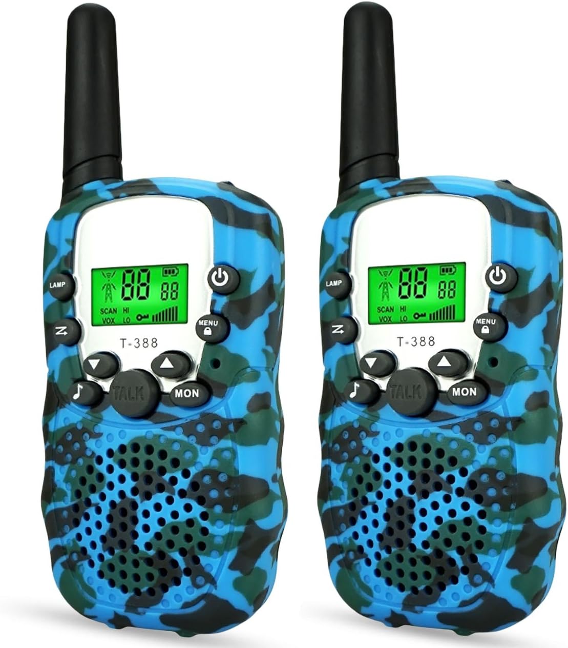 superwinky Toys for 3-12 Year Old Boys, Long Range Walkie Talkies for Kids Gifts for 3-12 Year Old Girls Toys for 3-12 Year Old Girls Christmas New Gifts Stocking Stuffer Xmas Blue WKUSMDJ02