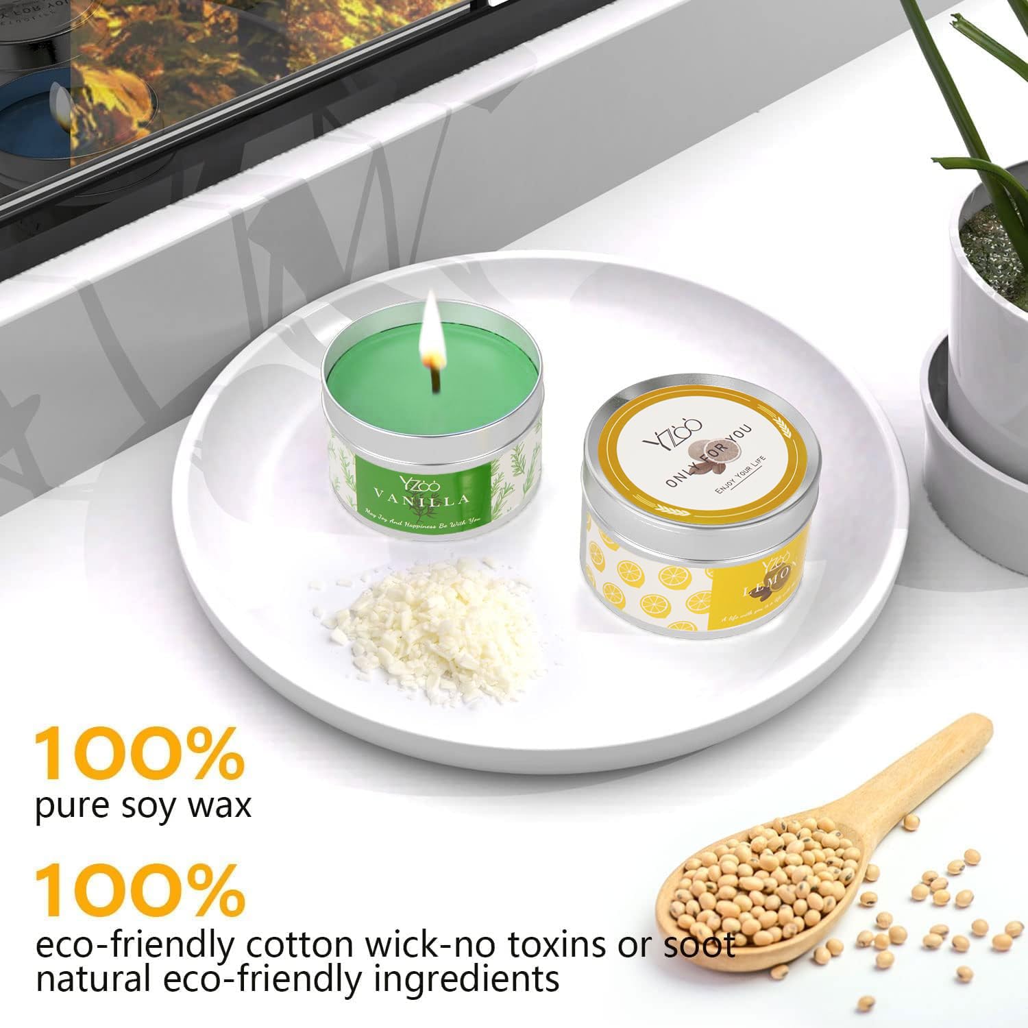 Complete Candle Making Kits for Adults Beginners, DIY Candle Making Supplies Include Soy Wax,Wax Melter,Scents,Dyes,Wicks,Wicks Sticker,Candle Tins & More-Full Candle Maker Set - Arts & Crafts Kits