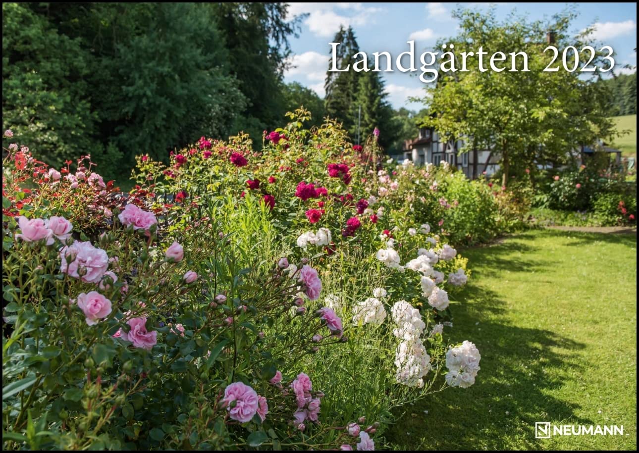 Landgärten 2023 Photo Calendar Wall Calendar 42 x 29.7 cm Garden Calendar