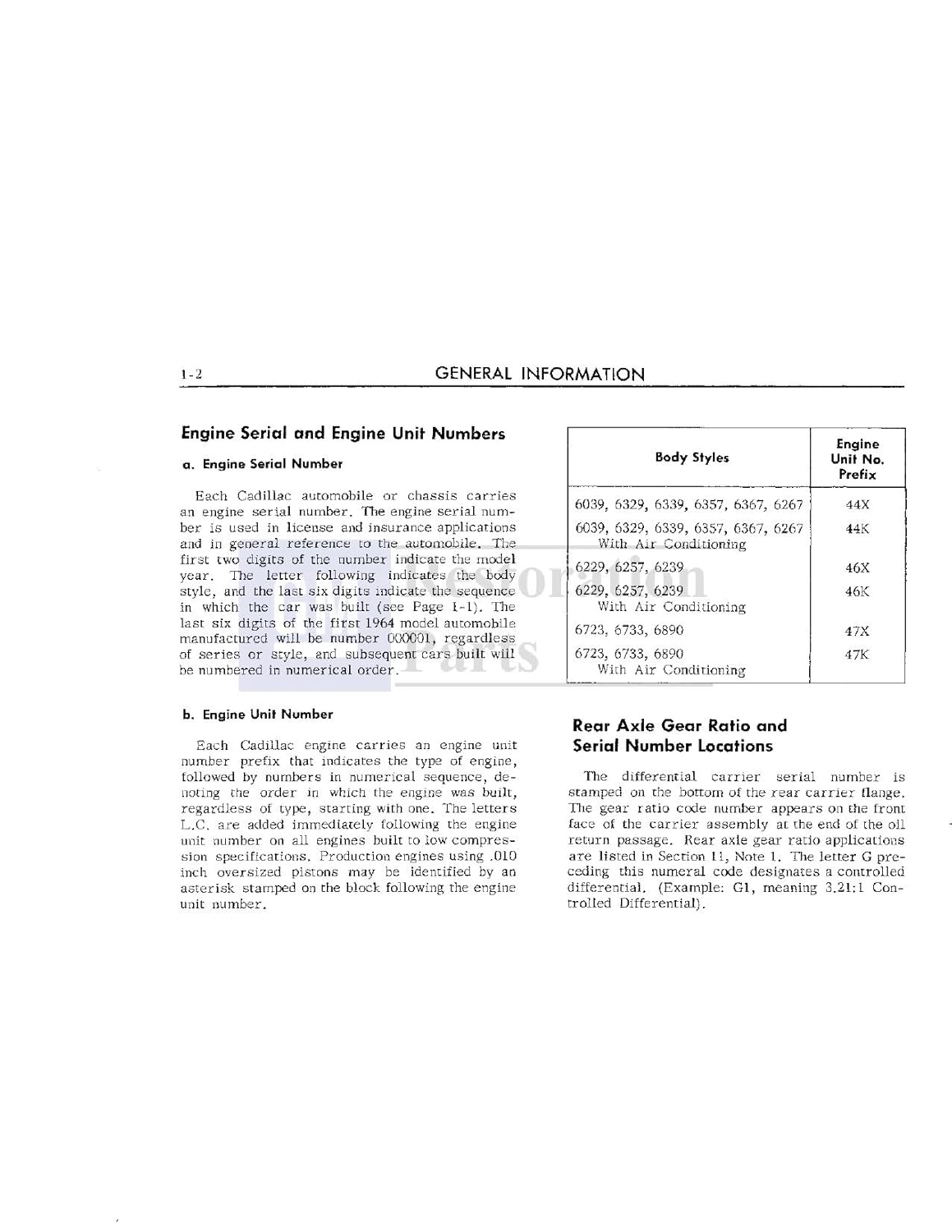 Amazon.com: 1964 Cadillac Shop Service Repair Manual Book Engine Electrical  Drivetrain: Automotive