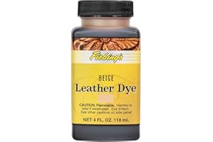 Fiebing's Leather Dye - Alcohol Based Permanent Leather Dye - 4 oz
