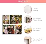 Print Maniacs Personalised Collage Canvas - Custom Photo Gift view 3