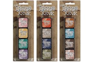 Ranger Tim Holtz Distress Mini Ink Pad Kits #4, #5 and #6 Bundle