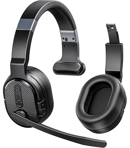 Amazon.com: TECKNET Trucker Bluetooth Headset, AI Noise