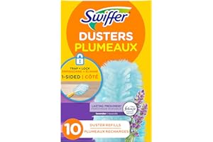 Swiffer Dusters Refill for Cleaning, Feather & Microfiber Duster Disposable Alternative, for Dusting Furniture, Blinds, Ceili