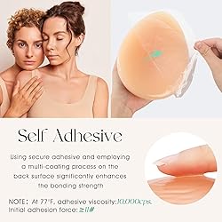 Vollence C Cup Attachable Silicone Breast Forms