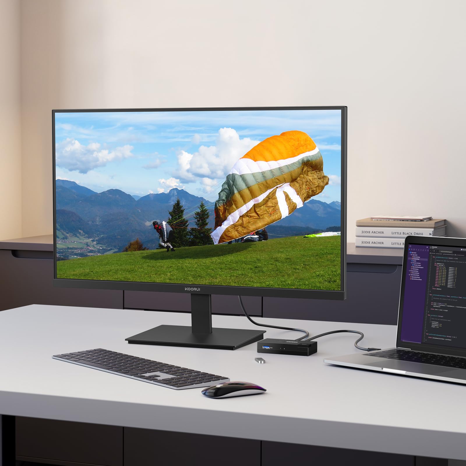 Koorui E2711K 27 Inch Fhd Monitor, Gaming 144Hz, Ips Computer Monitors, 1080P Pc Screen, Adaptive Sync, 5Ms, Vesa 100X100Mm, Eye Care, Hdmi, Vga - View 9