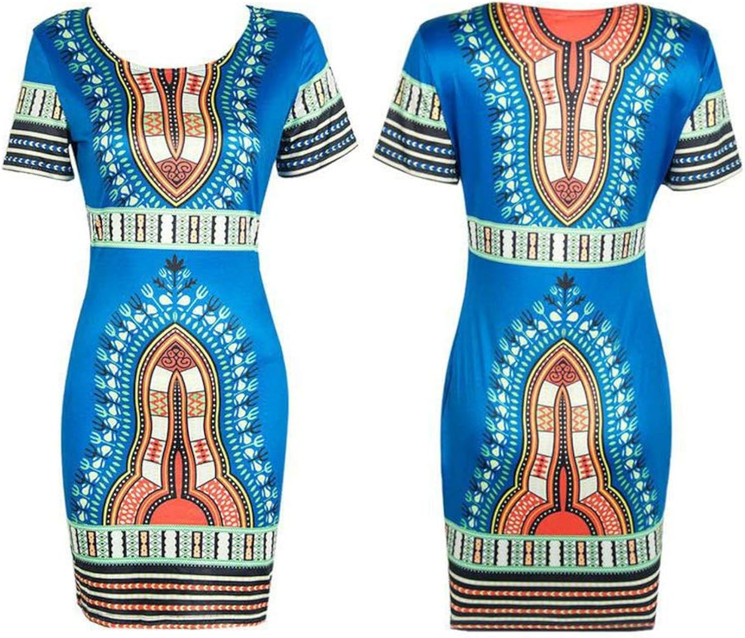 yellow and blue traditional dresses