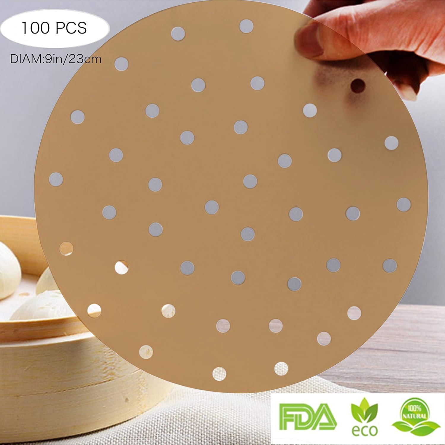 Which Is The Best 100Pcs Unbleached Air Fryer Liners