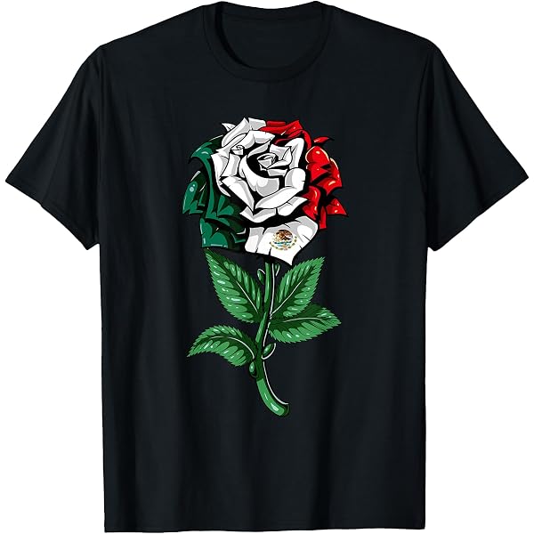 T-Shirt Unisexe Drapeau Mexicain Avec Aigle - Taille S à 5XL - Coton 100% - Neuf Avec Étiquette