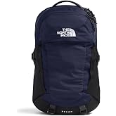 The North Face Recon Everyday Laptop Backpack, Navy/Blk-NPF, One Size | Daypack, Water Repellent, Laptop Sleeve, 2 Water Bottle Pockets