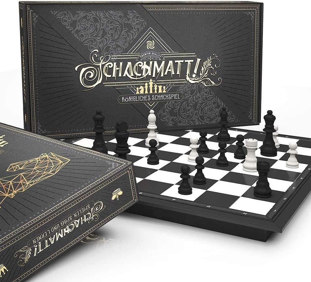 Magnetisches Schachbrett - Praktisches Reiseschach Mit Magneten Für Unterwegs