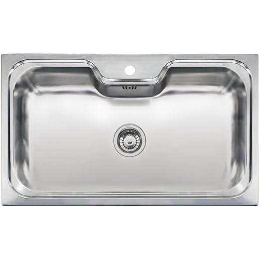 Reginox Jumbo Extra Large 1 0 Bowl Inset Stainless Steel Sink