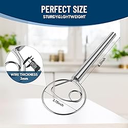 YIGEDA Danish Dough Whisk - Bread Dough Whisk with