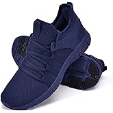 INZCOU Running Shoes Lightweight Tennis Shoes Non Slip Gym Workout Shoes Breathable Mesh Walking Sneakers