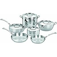 Cuisinart French Classic Tri-Ply Stainless 10-Piece Cookware Set