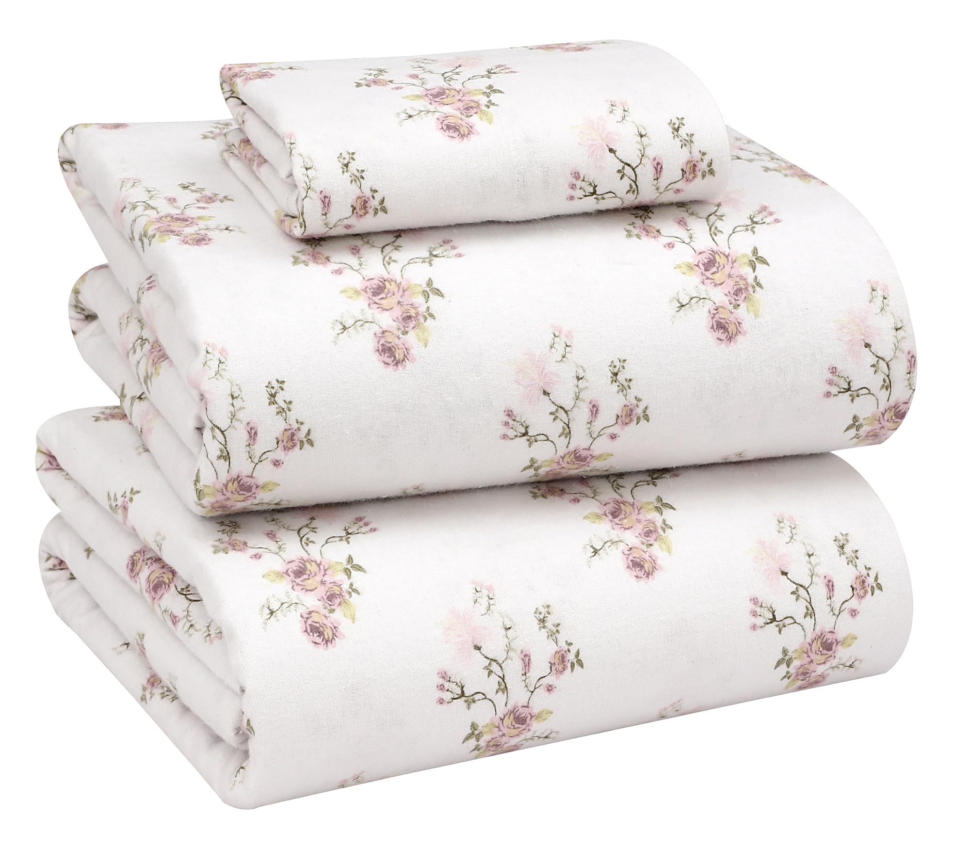 Photo 1 of (BAGGED) (USED/FAIR) RUVANTI Flannel Sheets Twin XL Size - 100% Cotton Double Brushed Twin XL Sheet Sets, Deep Pockets 16 Inches, All Seasons Breathable & Extra Soft Bed Sheets, Warm & Cozy, 3 Piece, Sovenir