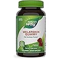 Nature's Way Melatonin Gummies, Supports Restful Sleep for Adults*, Fall Asleep Faster*, Strawberry Flavored, 5 mg per 2-Gummy Serving, 120 Count (Packaging May Vary)