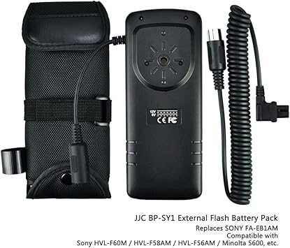 Hvl F58am Minolta 5600 For Sony Hvl F60m Hvl F56am Jjc Bp Sy1 Pro External Flash Battery Pack Replaces Sony Fa Eb1am Lighting Accessories Supplies