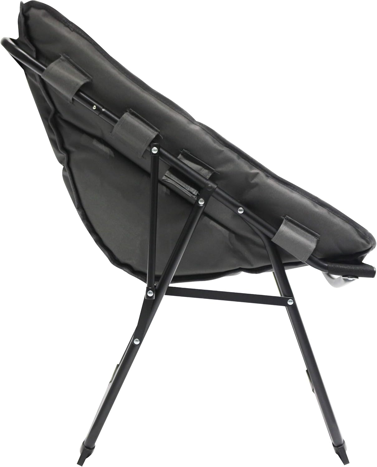 Homecall Folding camping chair with Olefin fabric UV protection water proof sponge padded grey - Image 4