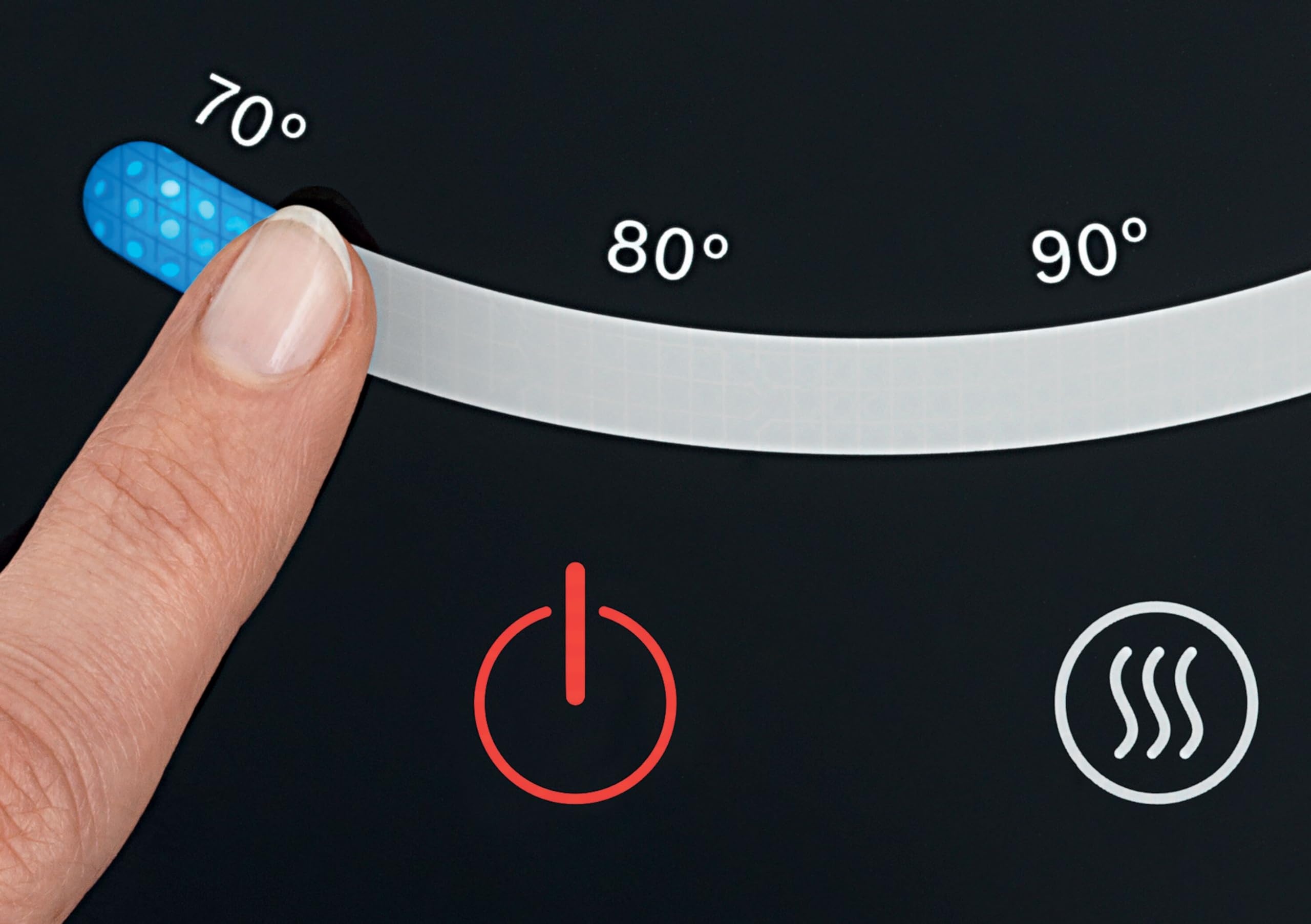 Bosch kabelloser Wasserkocher TWK7203, Abschaltautomatik, Überhitzungsschutz, 7 Temperatureinstellungen, Warmhaltefunktion, 1,7 L, 2200 W, schwarz 6