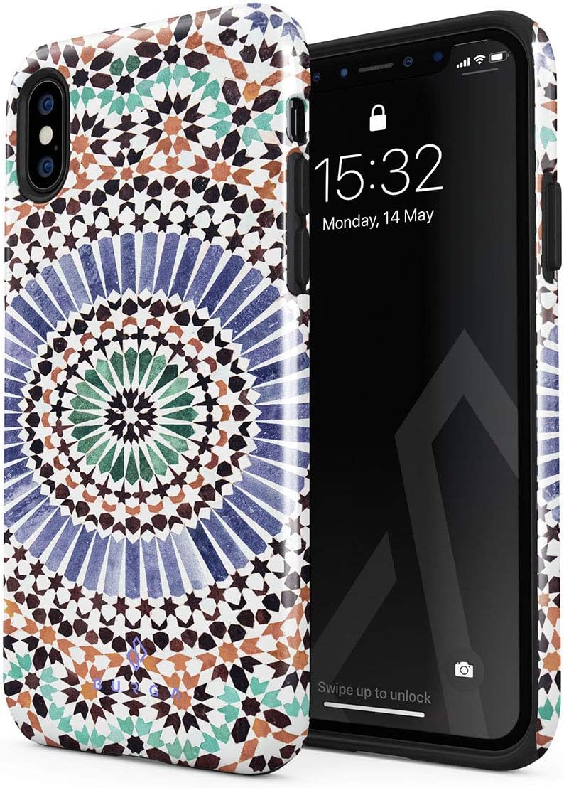 BURGA Phone Case Compatible with iPhone X/XS Pastel