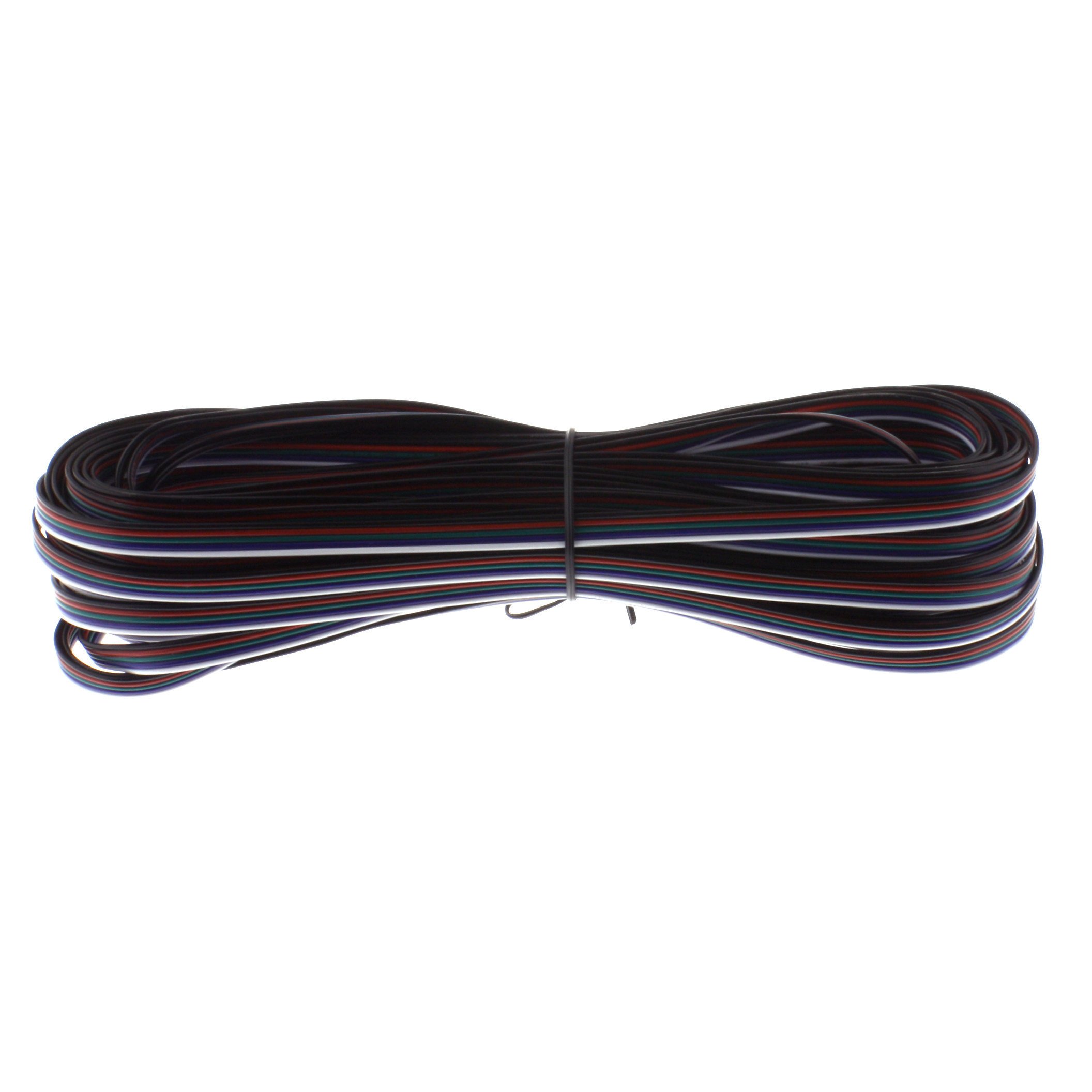 RGBW Extension Cable, Ribbon Cable for RGBW LED Strip SMD5050 from 5 to 50 Metres, 20 Metres