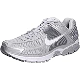 NIKE Men's Zoom Vomero 5Sneaker, Wolf Grey White Metallic Silver, 7.5 UK