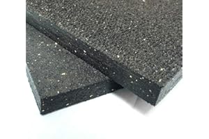 Rubber Cal Shark Tooth Heavy Duty Mat, Black