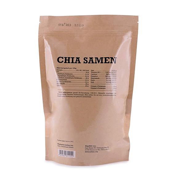 Semillas de Chia - Calidad Superior 1 x 1Kg - mituso