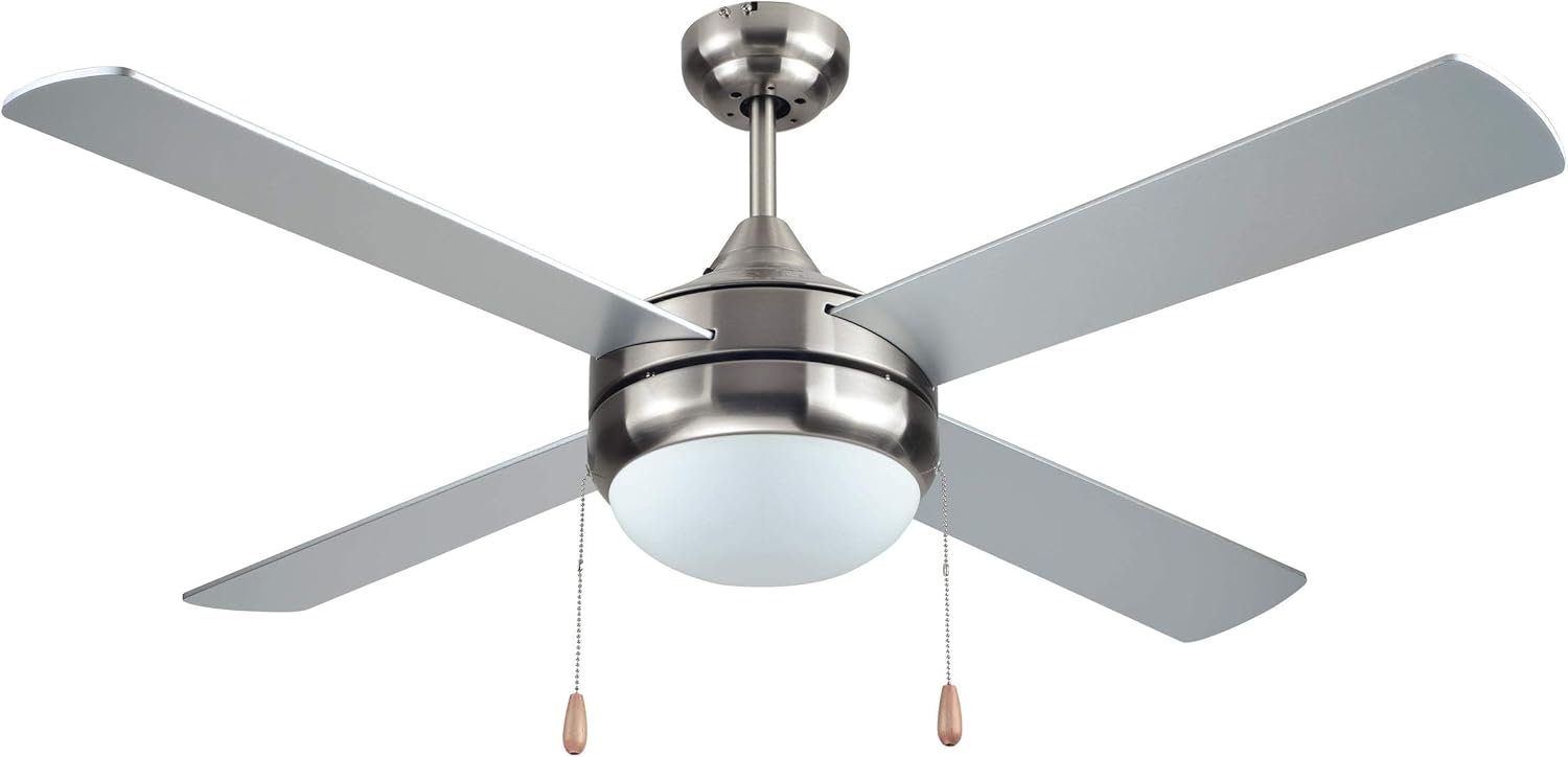 Black Decker Bcf5252 Ceiling Fan One Size Silver