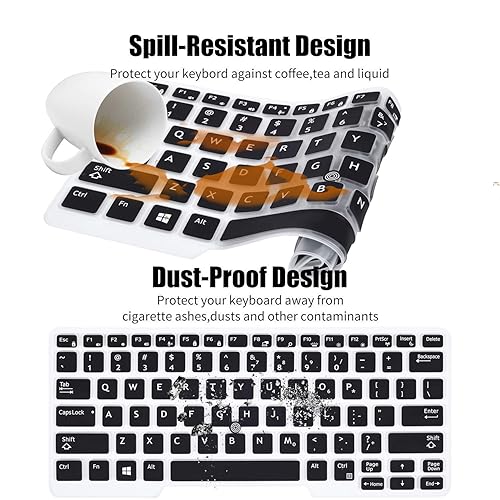 CaseBuy Keyboard Cover for Dell Latitude 5480 5490 5491 7490 7480