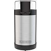 Black & Decker CBG110SC Easy Touch Electric Smartgrind Coffee & Spice Grinder, Black