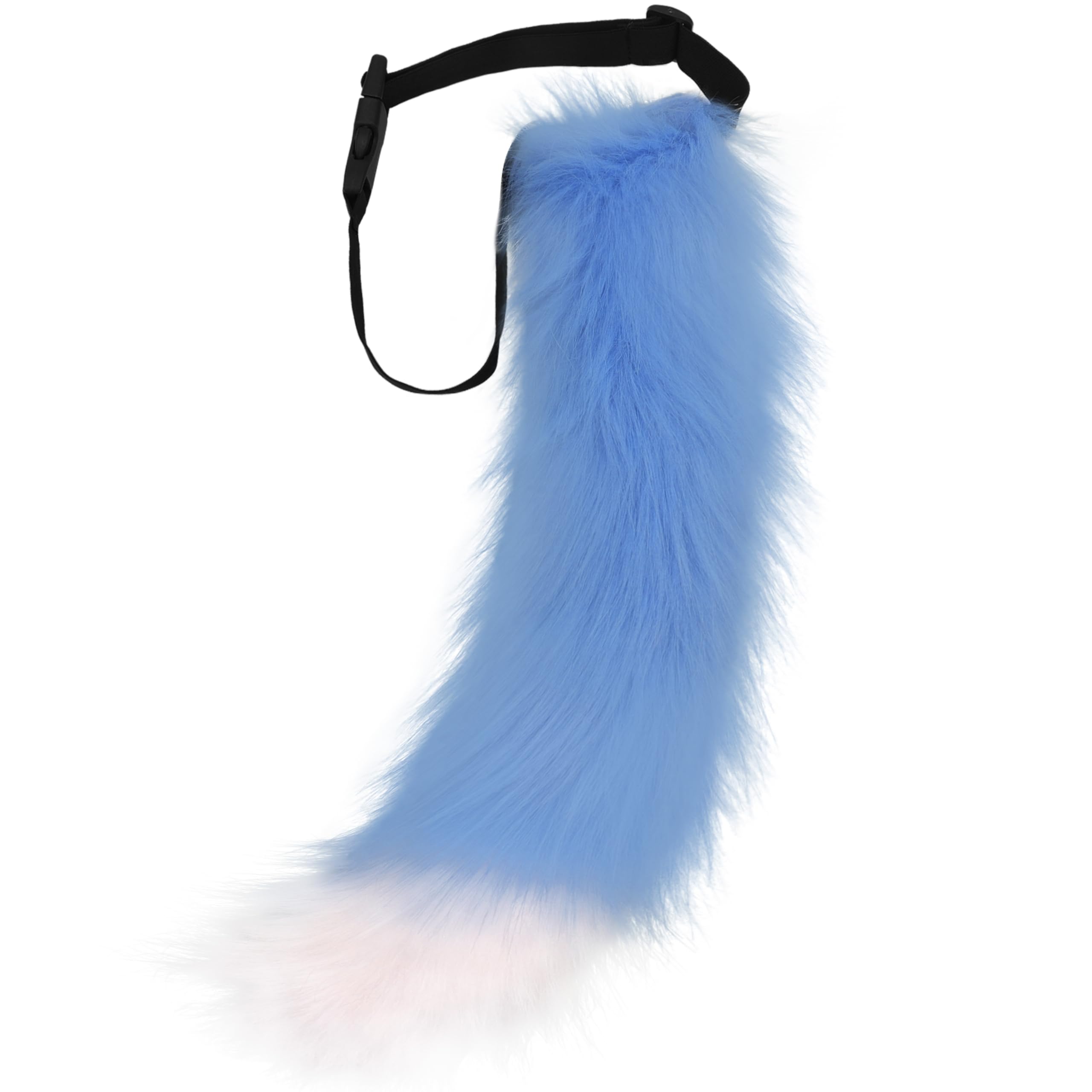 DRESHOW Faux Fox Fur Tail Cosplay Party Halloween Christmas Costume Fluffy Cat Tail for Adult