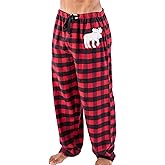 Lazy One Flannel Pajama Pants for Men, Men's Separate Bottoms, Lounge Pants